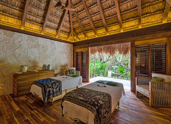 Trees, a sacred symbol of life, inspired Chablé’s second jungle spa at Maroma