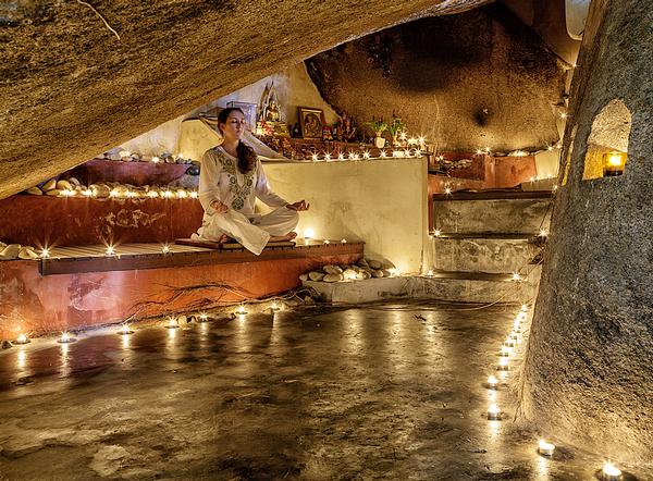 A meditation cave that’s been used by monks for 300 years sits at the heart of the retreat