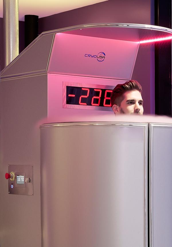Cryotherapy chambers take people down to minus 250o F to boost their immune system and reduce inflammation / PHOTOGRAPHY: zekeruelas.com