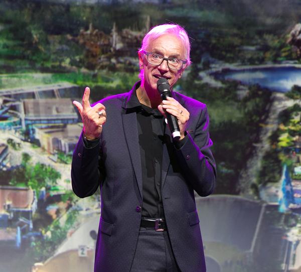 Delcourt and Wilson spoke at IAAPA Expo Europe in Paris about the plans