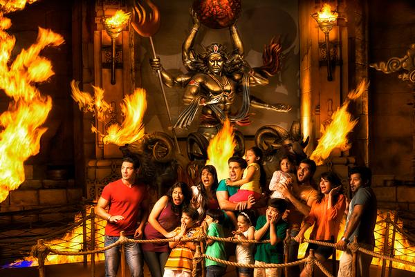 The Wrath of the Gods attraction at Imagica