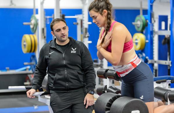 EIS strength and conditioning coaches work with athletes in 30+ sports