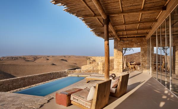 Six Senses is expected to grow to 60 hotels in 10 years and a desert hideaway is Israel is one of the next to open