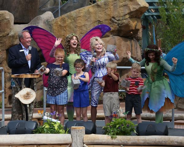 Dolly Parton was on-hand for the launch of Wildwood Grove in May 2019 / photo: AFF-PA Images