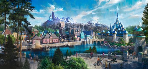 The new Frozen-themed area of Disneyland Paris will take visitors to the heart of Arendelle 