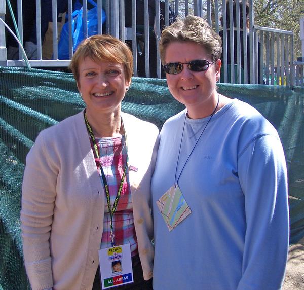 Wainwright with the late Tessa Jowell, who was secretary of state for the DCMS