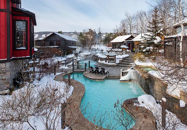 Scandinave Spa Blue Mountain, Canada, uses ResortSuite software