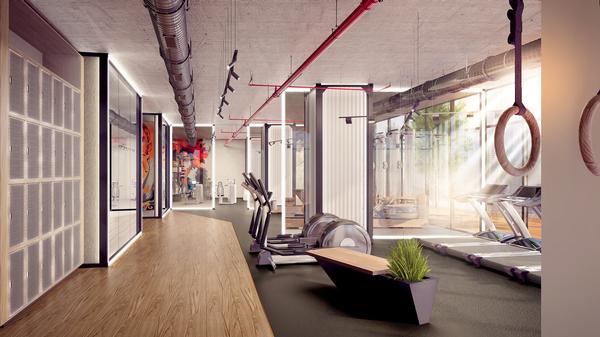 The Wellness believes that workout spaces should be interactive to encourage physical and mental equity 
