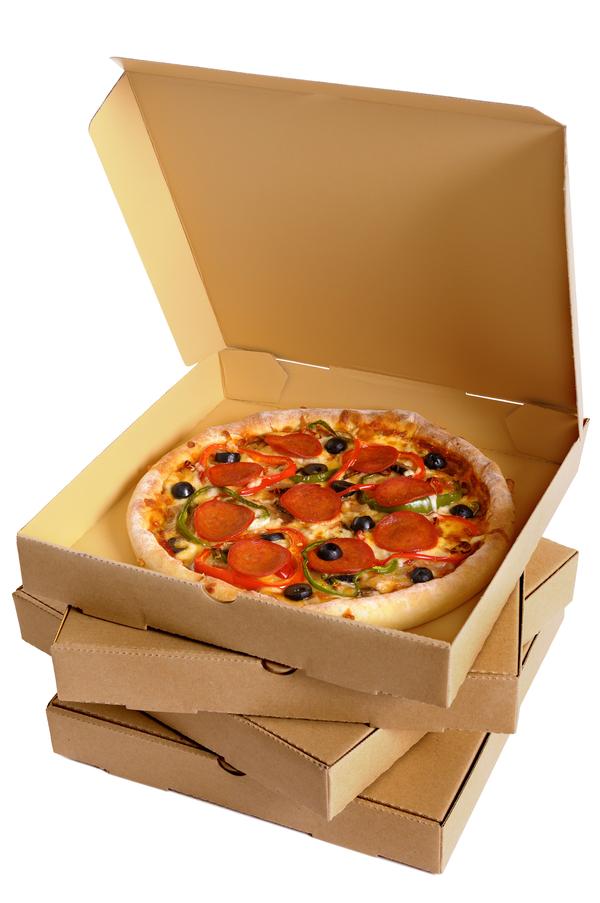 If people know they have to do a 95 minute run to work off a medium sized pizza, they’ll probably decide to go without it! / STILL LIFE: SHUTTERSTOCK/DAVID FRANKLIN