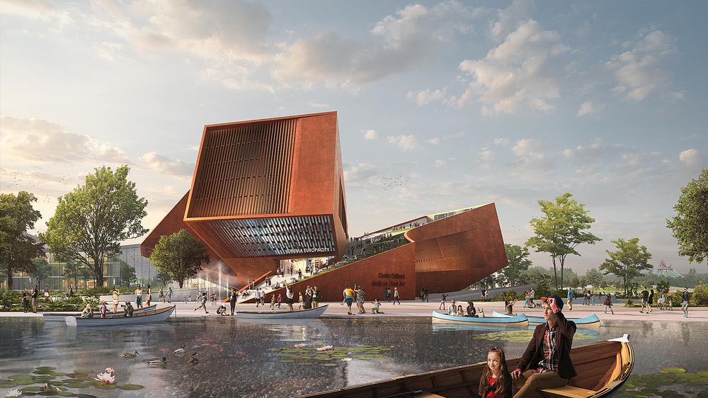 UNStudio are designing a cultural centre as part of BIG’s EuropaCity development