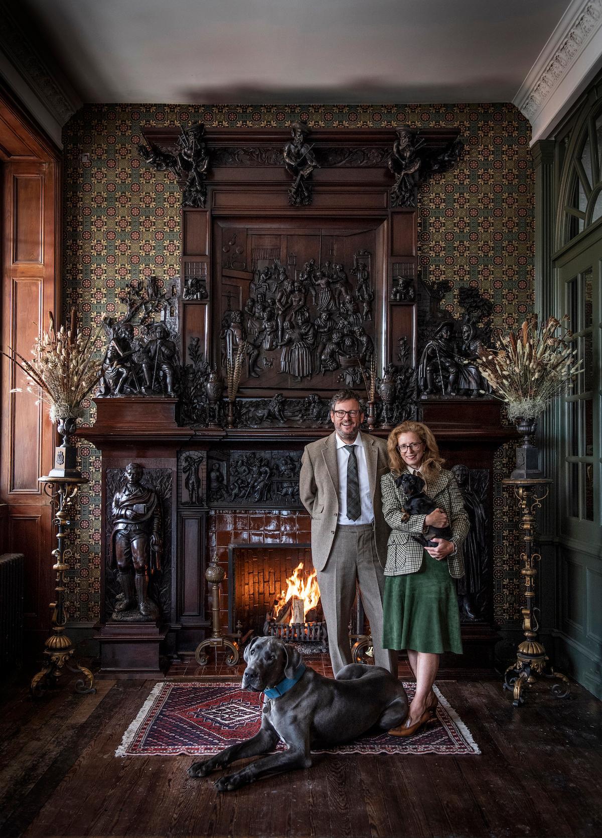 Swiss art power couple Iwan and Mauela Wirth – founders of Hauser & Wirth – have spent two years restoring the inn Swiss art power couple Iwan and Mauela Wirth – founders of Hauser & Wirth – have spent two years restoring the inn