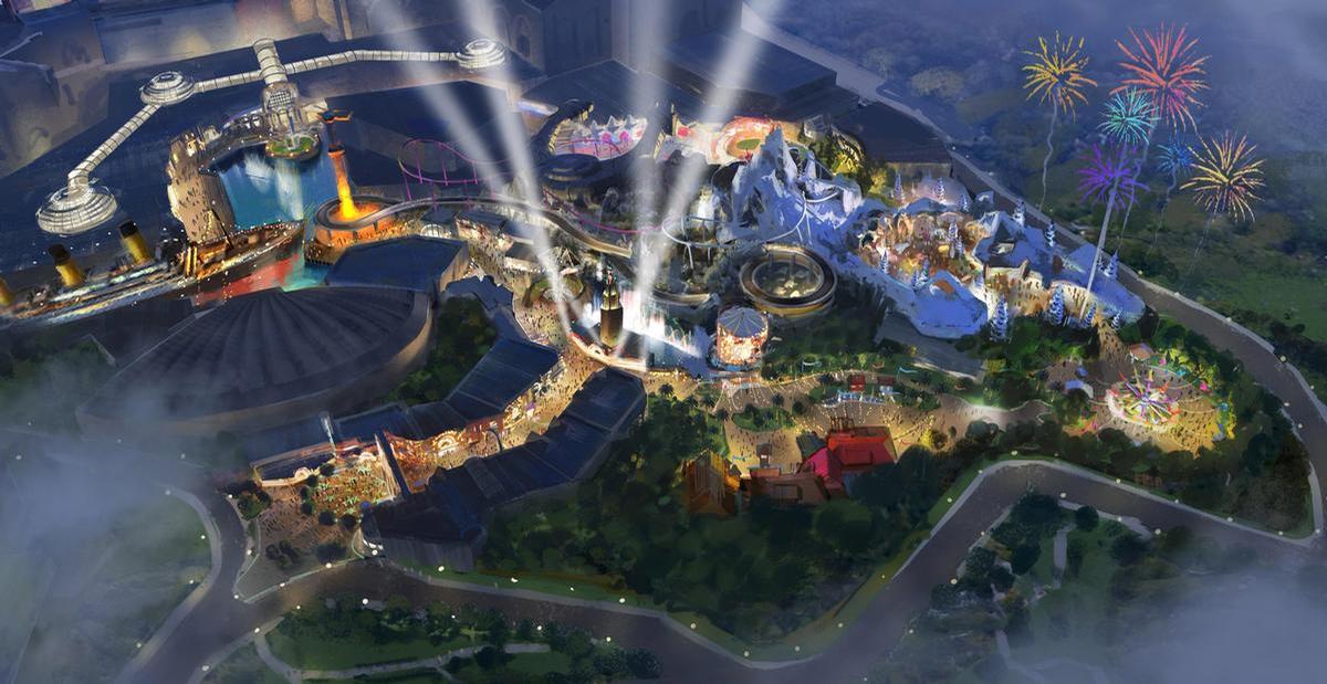 The Fox World theme park would have been the first of several to open worldwide The Fox World theme park would have been the first of several to open worldwide