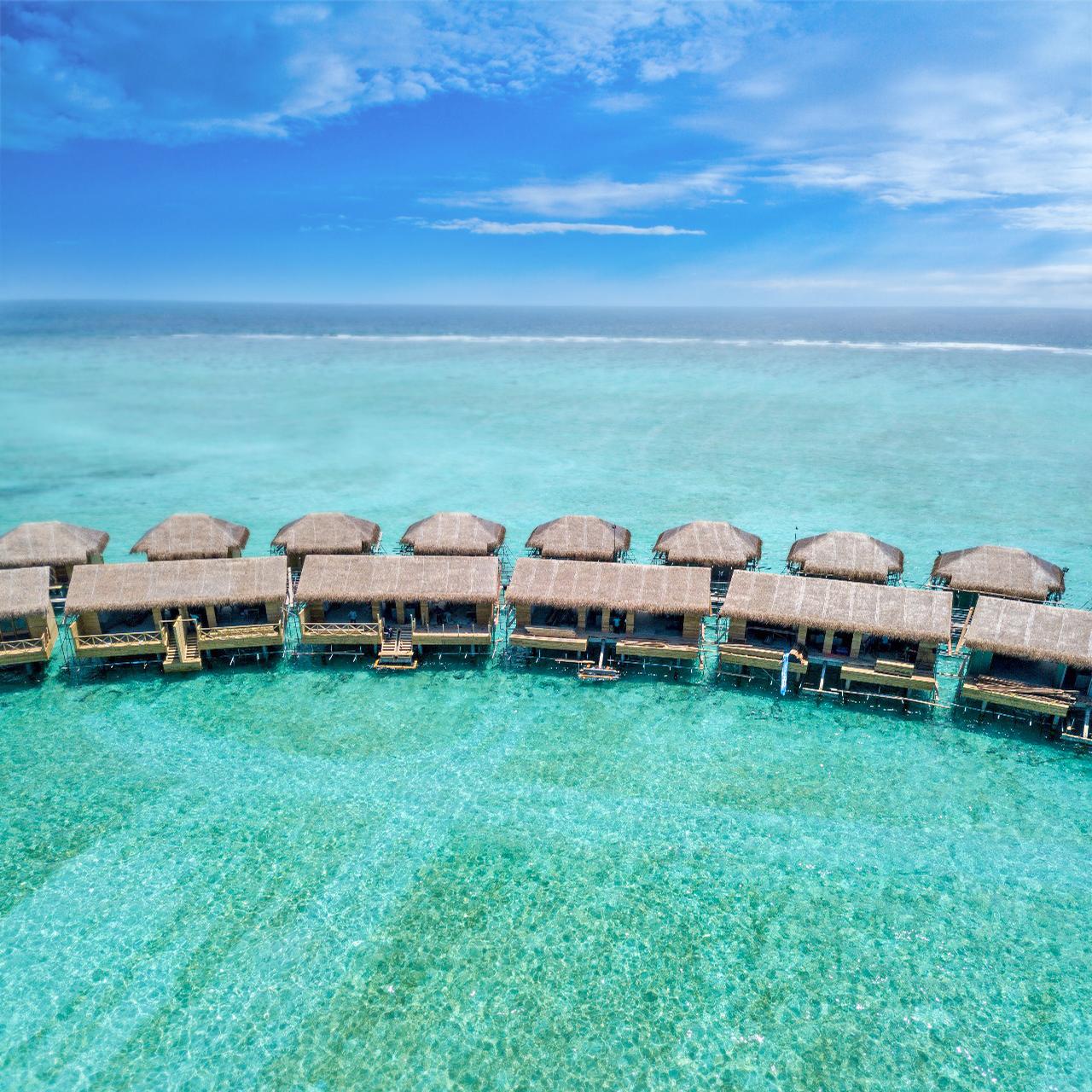 The five-star resort in Raa Atoll will include a You & Me Spa with four double treatment rooms with views of the sea / 