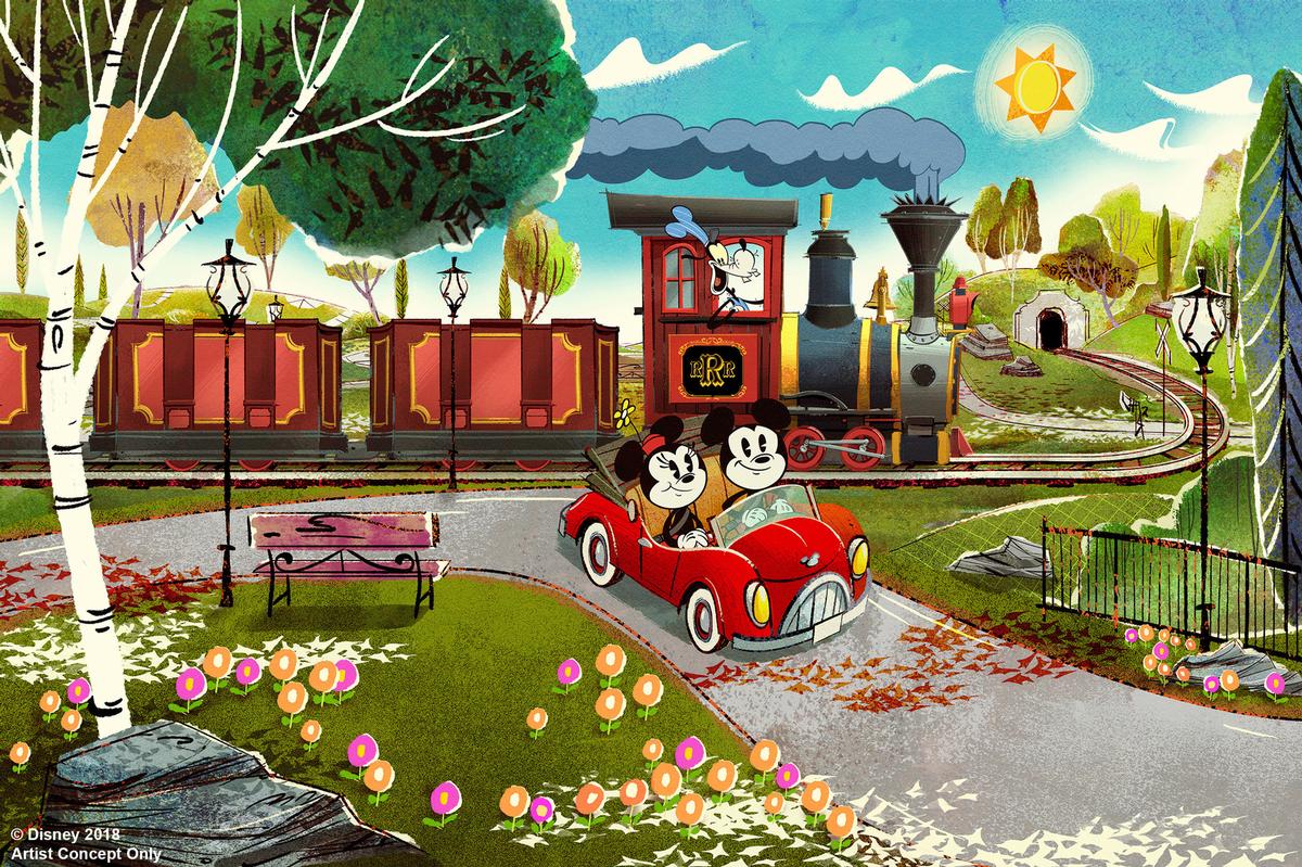 Mickey & Minnie's Runaway Railway attraction is set to open at Walt Disney World Resort later this year 