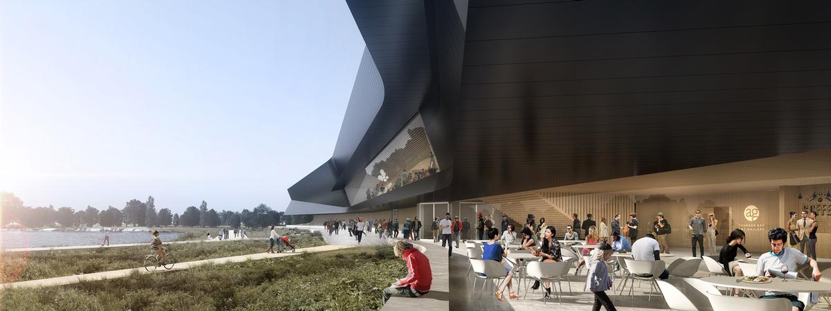 It is hoped that the move to a new waterfront site will help boost tourism in the city as well as visitor numbers to the museum / Patkau Architects It is hoped that the move to a new waterfront site will help boost tourism in the city as well as visitor numbers to the museum / Patkau Architects
