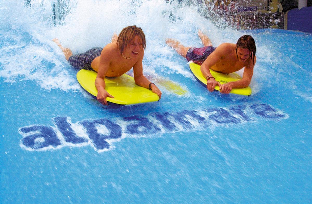 Alpamare's UK waterpark at Scarborough opened in 2016