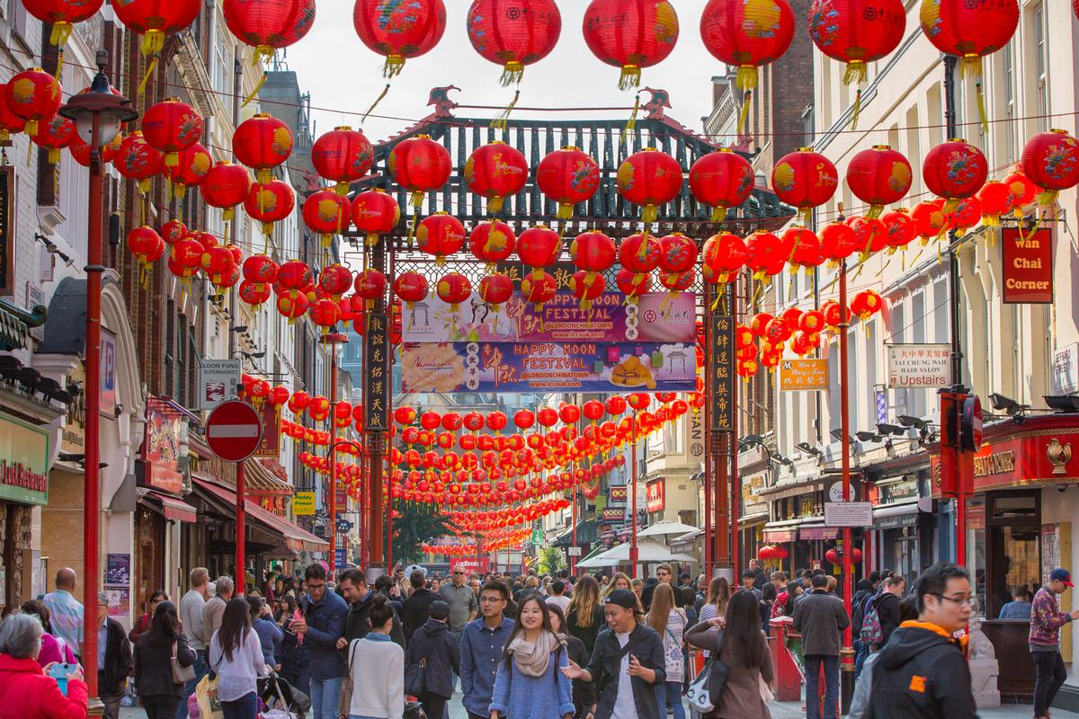 The increase in arrivals has partly been accredited to the growing trend of Chinese visitors wanting to celebrate the Chinese New Year in London