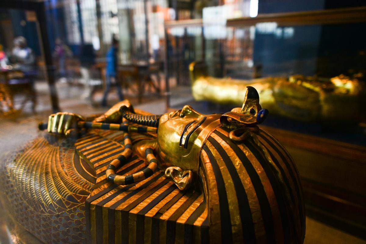 Tutankhamen's coffin is one of the antiquities held at the Egyptian Museum, Cairo / Shutterstock Tutankhamen's coffin is one of the antiquities held at the Egyptian Museum, Cairo / Shutterstock