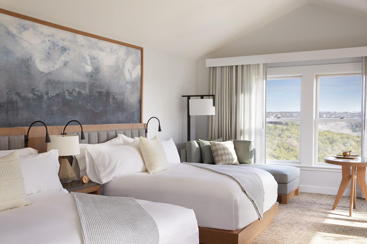 Designed by Hart Howerton, Miraval Austin’s 117 guestrooms and suites are designed to be relaxing havens built in harmony with nature, and feature soft, neutral colours