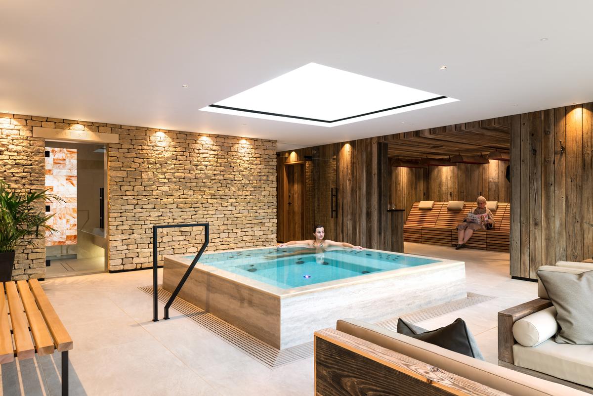The Living Well spa was designed by Russell King from Butterscotch Design The Living Well spa was designed by Russell King from Butterscotch Design