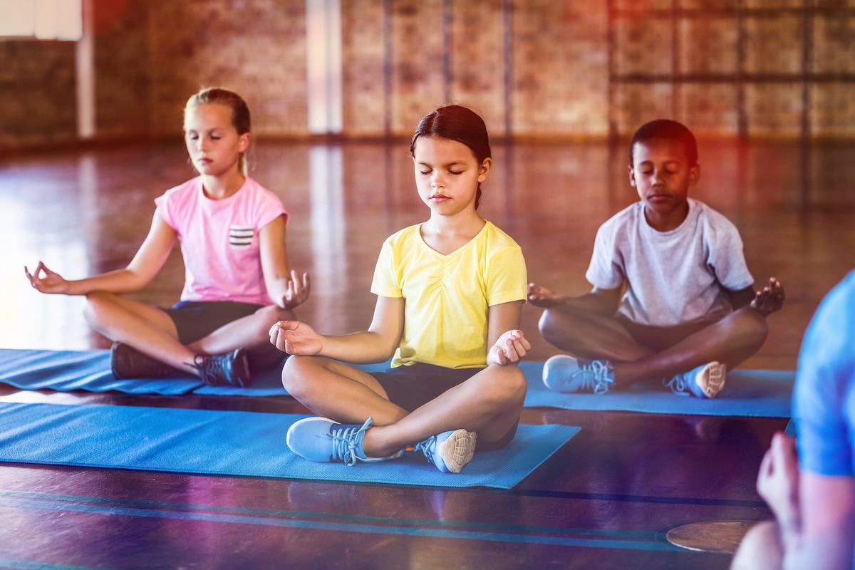 The featured classes will provide children with age-appropriate physical activity that will combine mindfulness and breathing exercises with games, props, music and poses / AdobeStock_134920483