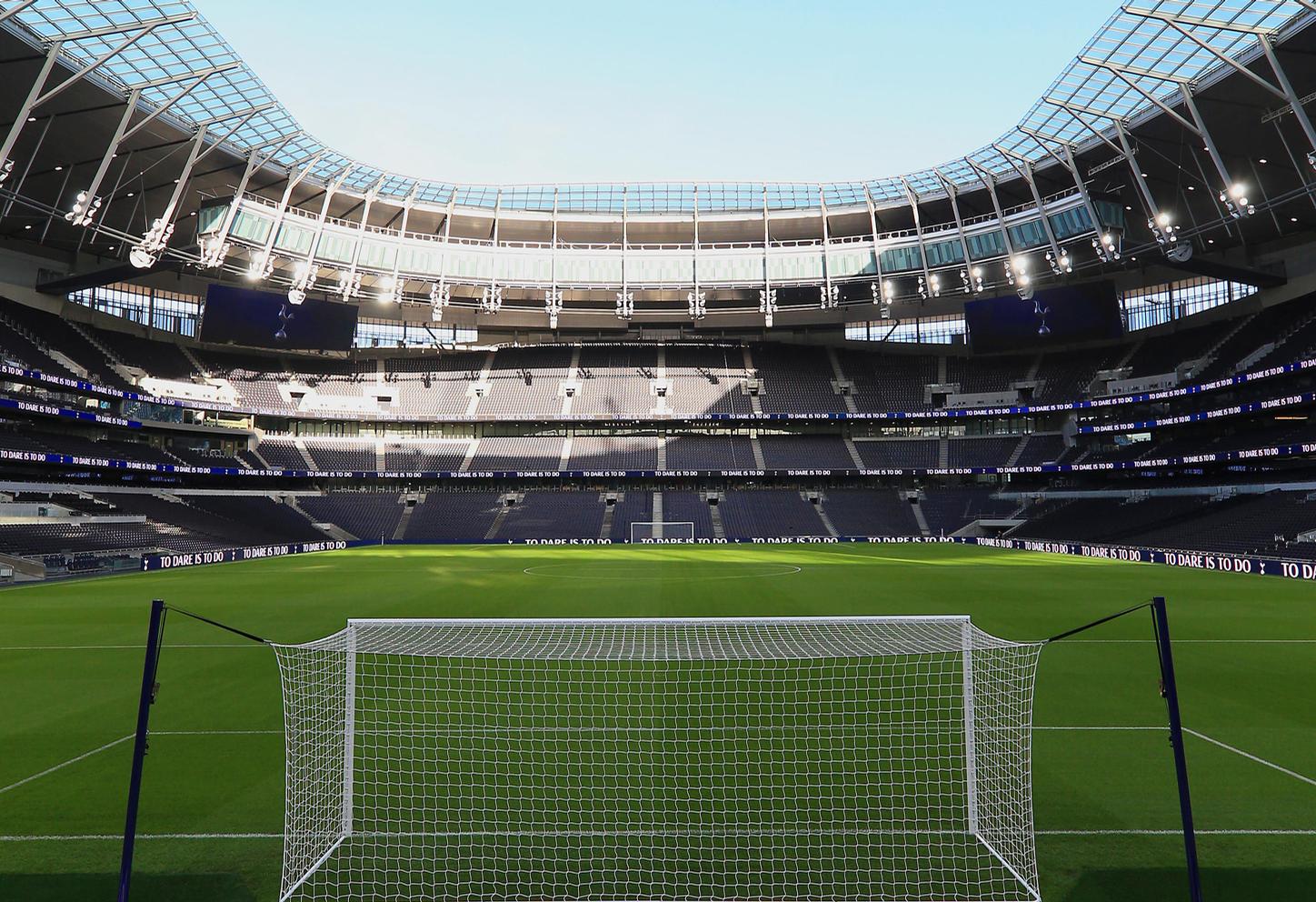 The stadium has the largest football pitch in London. / Courtesy of Tottenham Hotspur