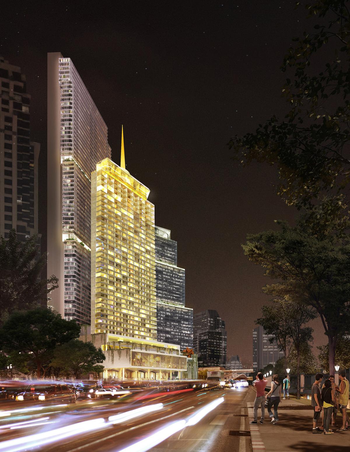 The Dusit Thani hotel is expected to open to the public in 2023. / Dusit International 