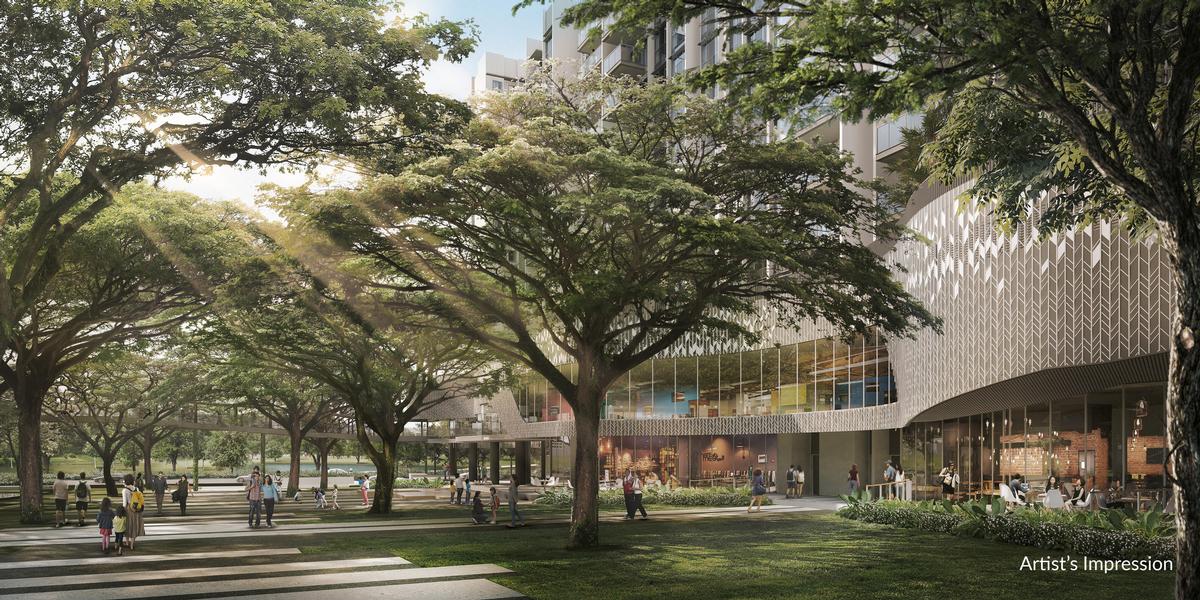The residences will be surrounded by a bio-diverse sanctuary of meadows and woodland. / Courtesy of the Woodleigh Residences