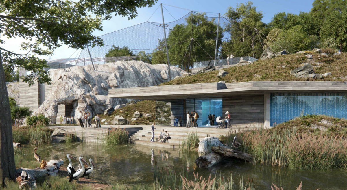 The project's exteriors will be inspired by Alpine scenery / Pumar Architekten 