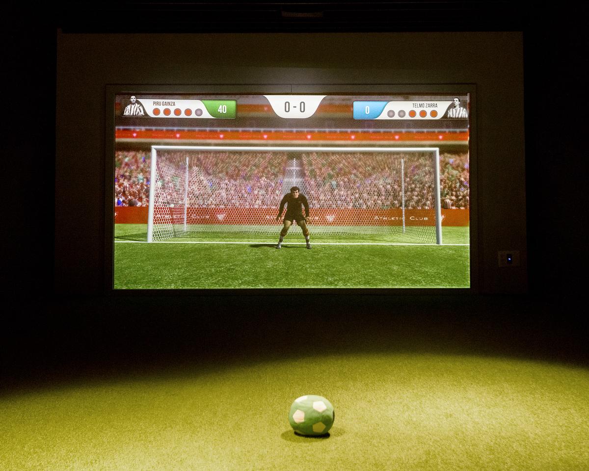 Over 30 Christie projectors were installed at the San Mamés Stadium Museum in Bilbao, Spain Over 30 Christie projectors were installed at the San Mamés Stadium Museum in Bilbao, Spain