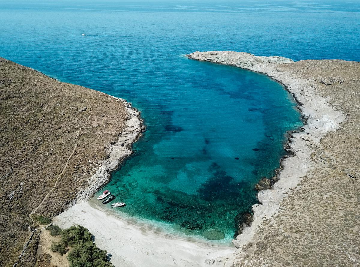 The project is being developed in Vroskopos Bay in the northwest part of the island