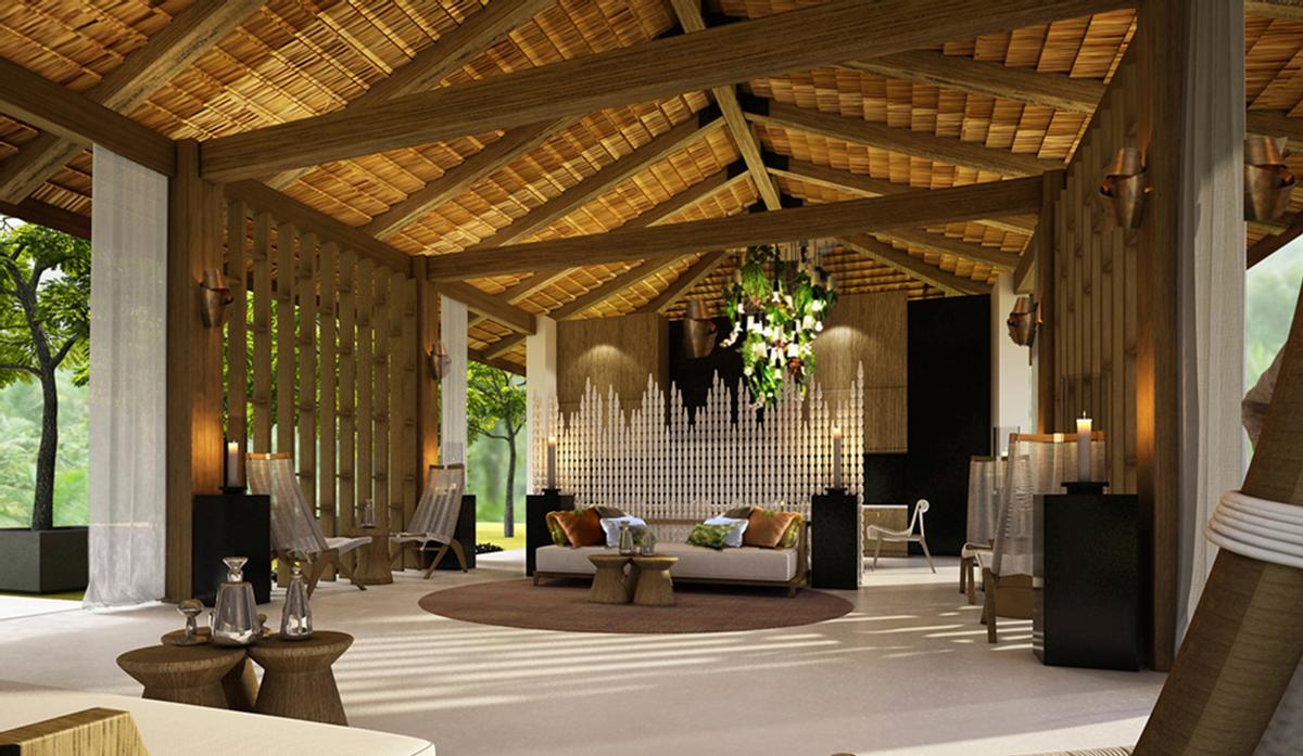 The spa is a wellness journey through a sequence of Dominican cabanas, designed to be unobtrusive and respectful of their ecological surroundings