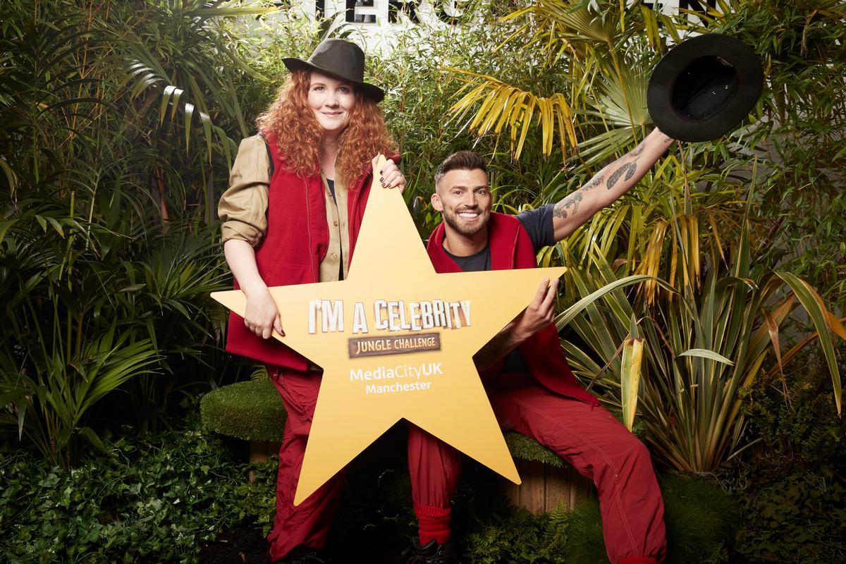 Former I’m A Celebrity… campmates Jake Quickenden and Jennie McAlpine break ground at the new Watergardens development in Manchester / ITV Former I’m A Celebrity… campmates Jake Quickenden and Jennie McAlpine break ground at the new Watergardens development in Manchester / ITV