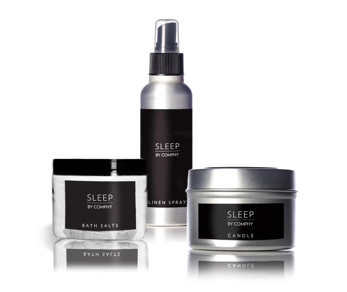 The package is suitable for retail, as a gift with sleep treatment or as a room amenity to connect the hotel and spa. / 