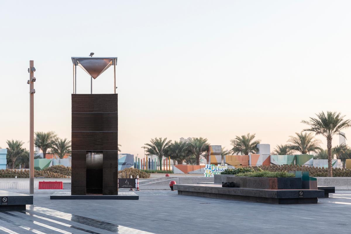 The installation was a response to an open call out for Dubai Design Week
