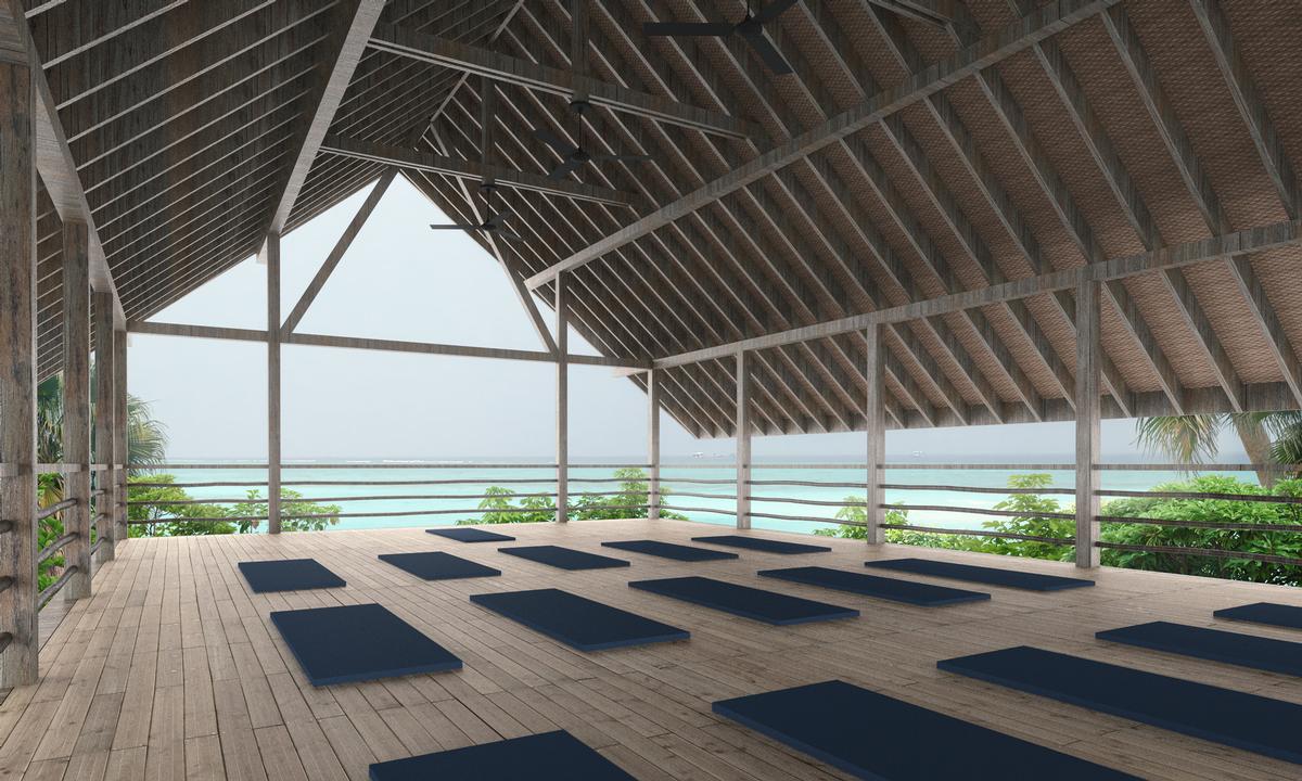 The studio will be used for Pilates and yoga classes.
