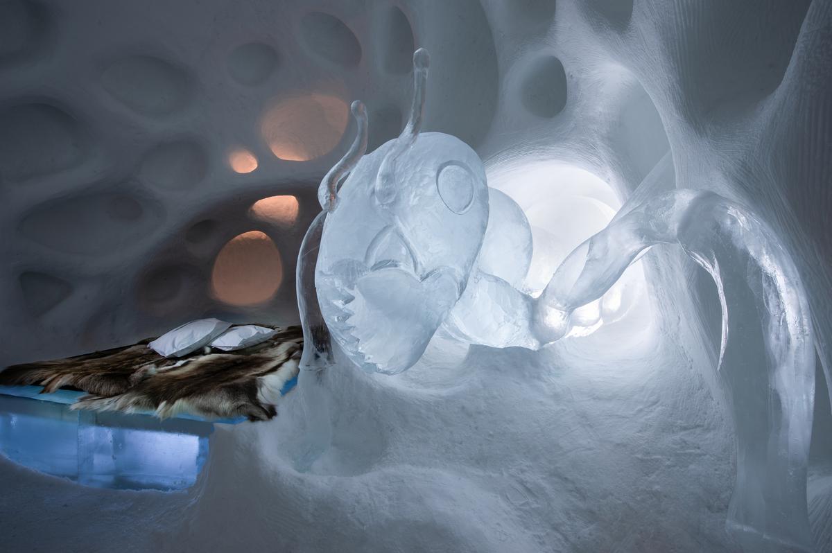 Art Suite Subterranean | Design Daniel Rosenbaum & Jörgen Westin / Asaf Kliger / Icehotel