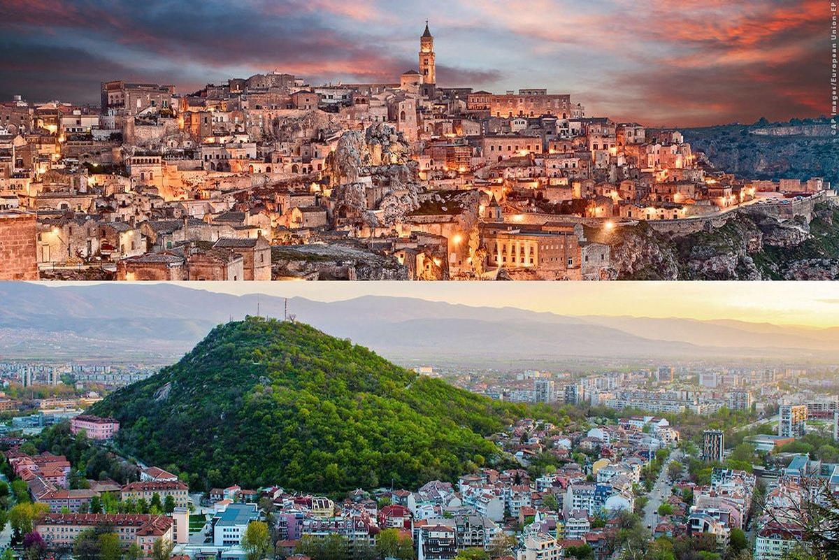 Matera in Italy and the Bulgarian city of Plovdiv assumed the mantle of European Capitals of Culture for 2019 Matera in Italy and the Bulgarian city of Plovdiv assumed the mantle of European Capitals of Culture for 2019