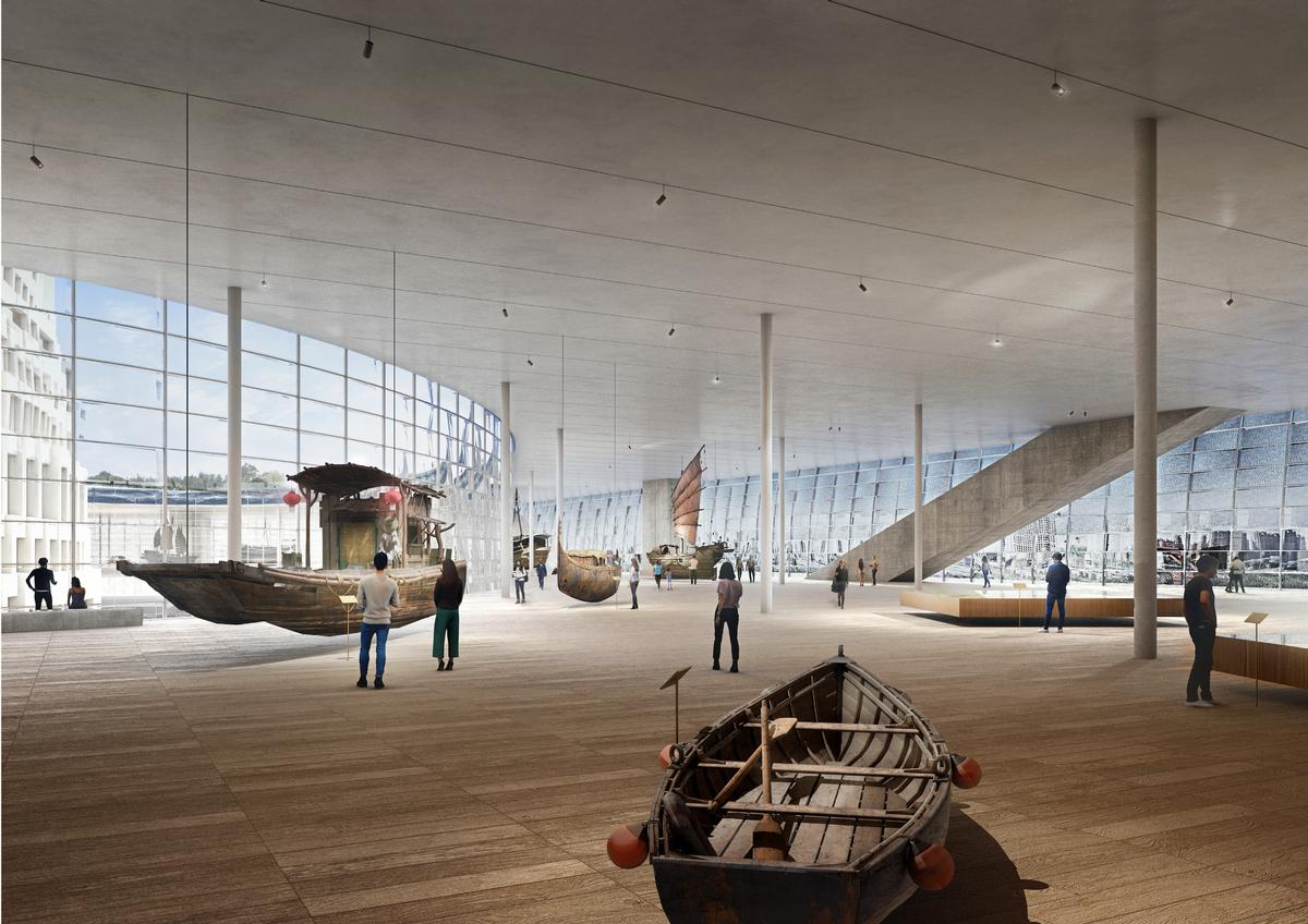 The museum will offer both a cultural programme and panoramic views of the surrounding areas / Herzog & de Meuron