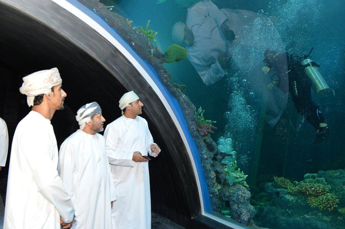 The Omani aquarium will be the largest in the Middle East The Omani aquarium will be the largest in the Middle East
