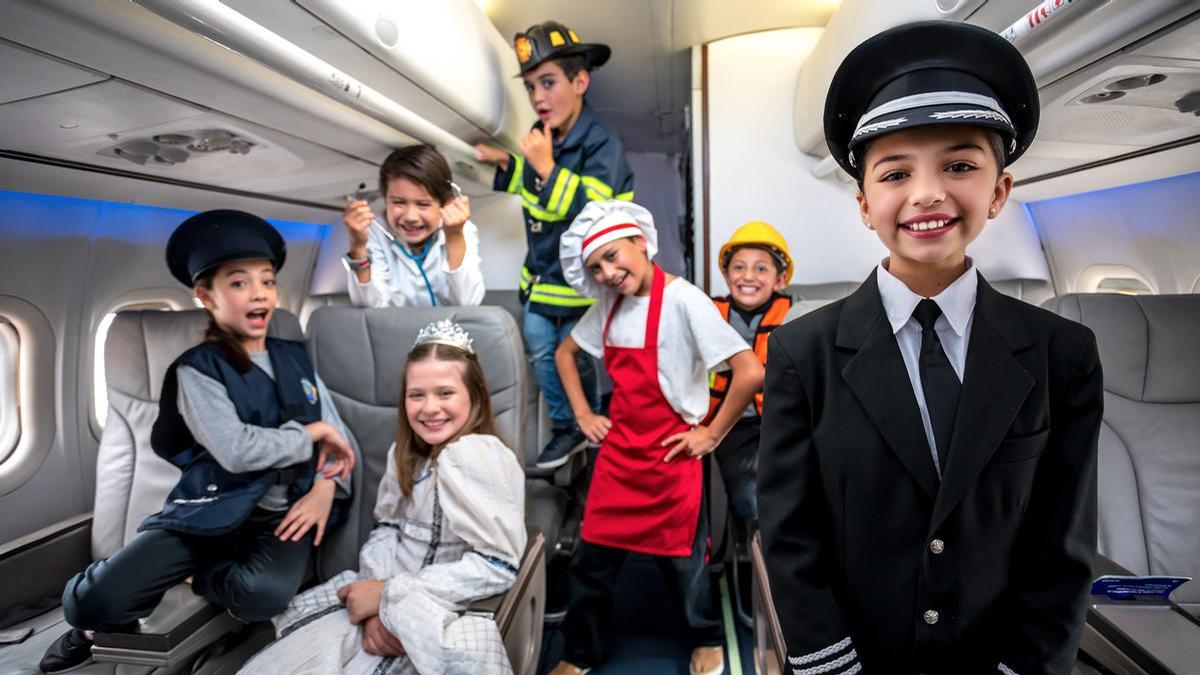 KidZania allows children to play a variety of real-life roles in realistic simulations
