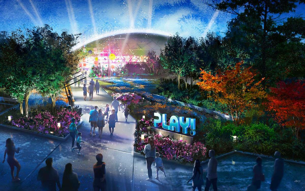 The Play! pavilion at Epcot will be an interactive city full of games, activities and experiences