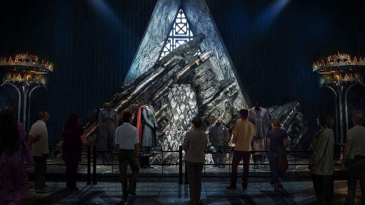 Visiting the Throne Room will be a key part of the experience Visiting the Throne Room will be a key part of the experience