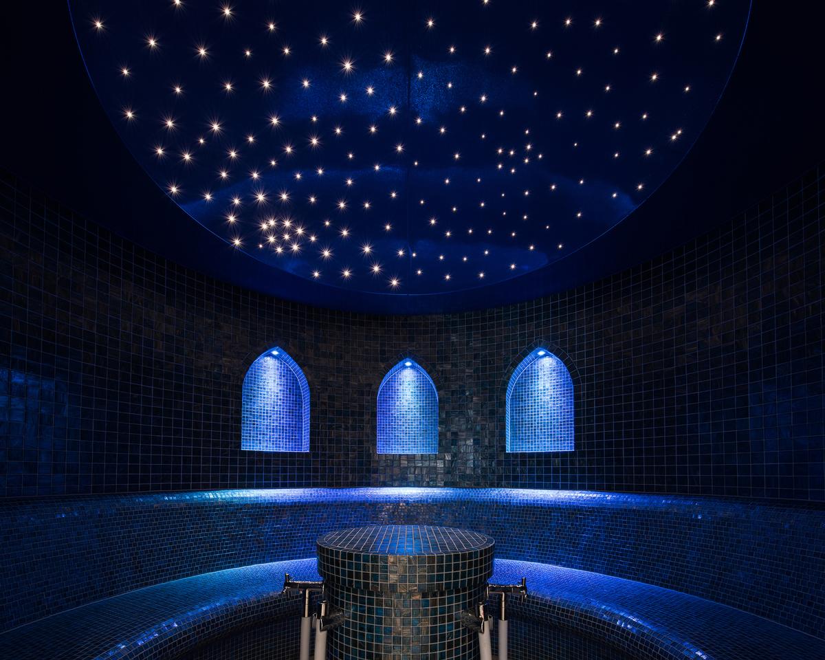 Spa Vision and Kurland created the steam room experience at Ye Olde Bell in Nottinghamshire / 