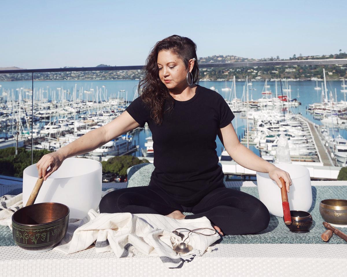 The refreshed menu offers everything from traditional treatments such as massages and facials to sound baths
The refreshed menu offers everything from traditional treatments such as massages and facials to sound baths
