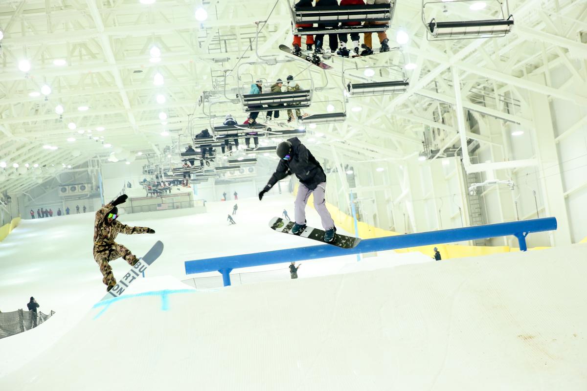 Big SNOW is said to be the first indoor snowpark in North America / Angela Pham, courtesy of American Dream