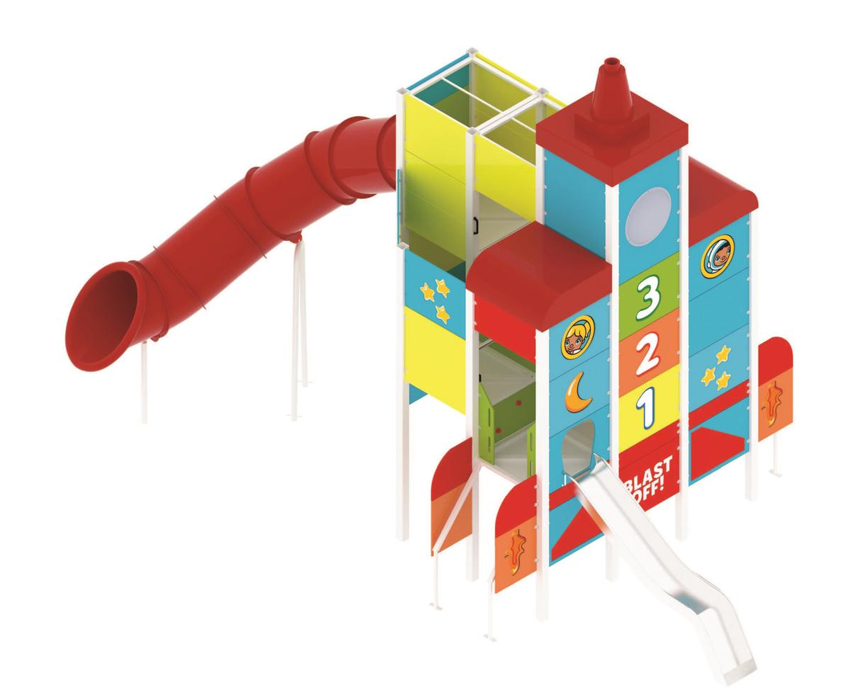Within Duplo Playtown kids can clamber on a new rocket play structure, with a button at the top to start the countdown to blast off