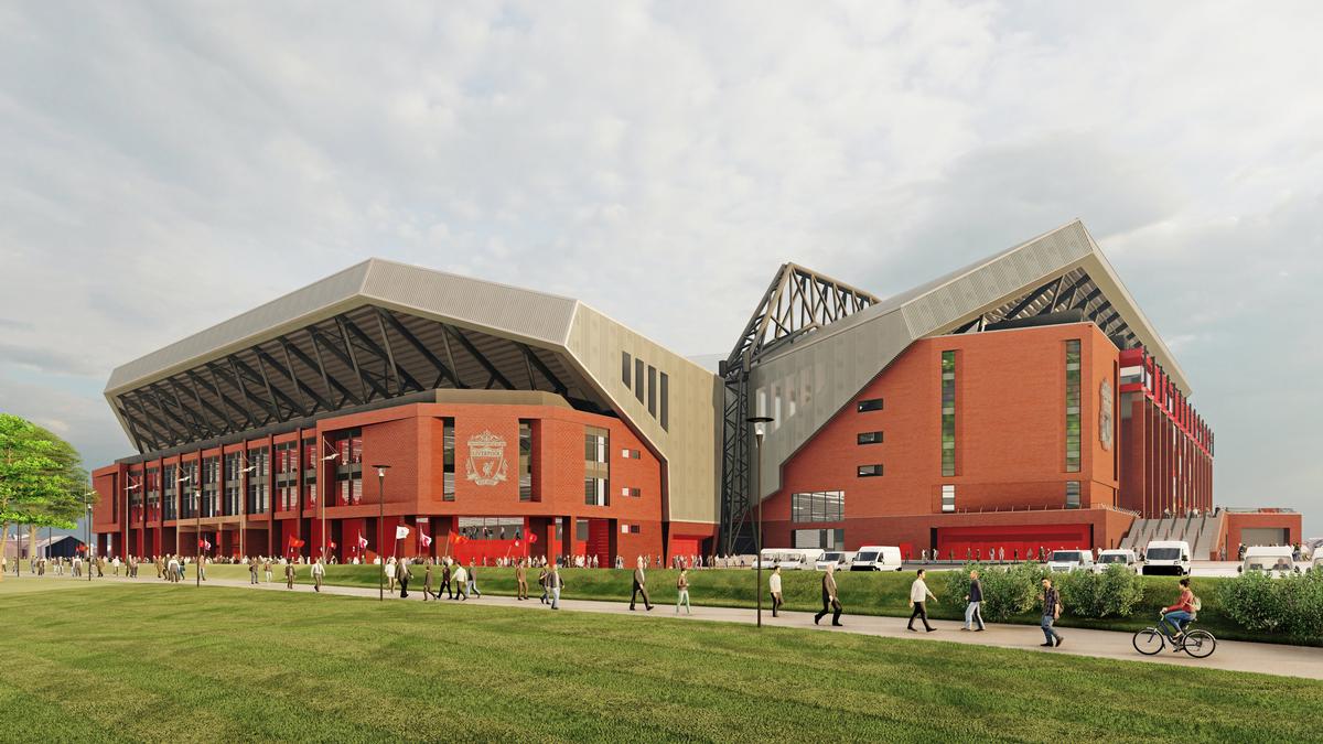 Plans to expand Anfield were first revealed in 2014 / Liverpool FC