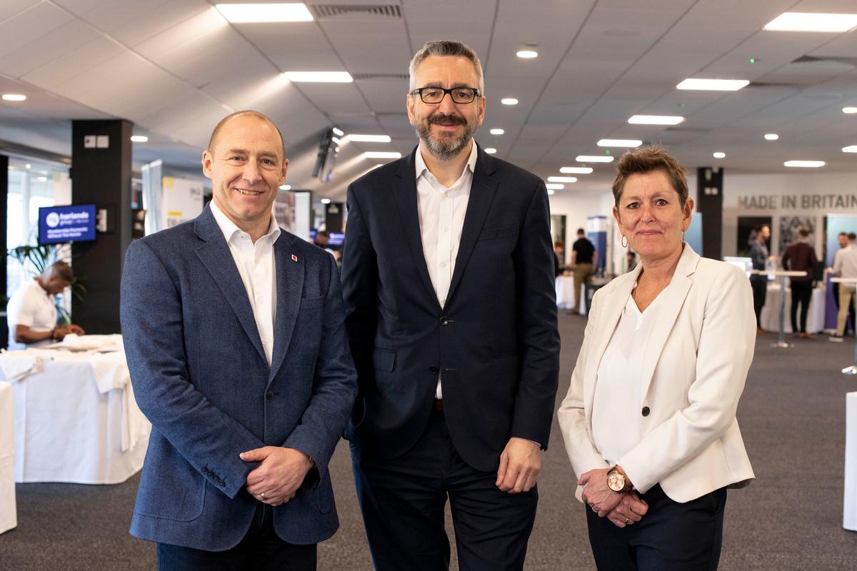 The announcement was made by Sport England CEO Tim Hollingsworth (middle) – here with Mark Gannon, CEO of UK Coaching (left), Tara Dillon, CEO of CIMSPA at the CIMSPA conference on 27 February 2020 / CIMSPA The announcement was made by Sport England CEO Tim Hollingsworth (middle) – here with Mark Gannon, CEO of UK Coaching (left), Tara Dillon, CEO of CIMSPA at the CIMSPA conference on 27 February 2020 / CIMSPA