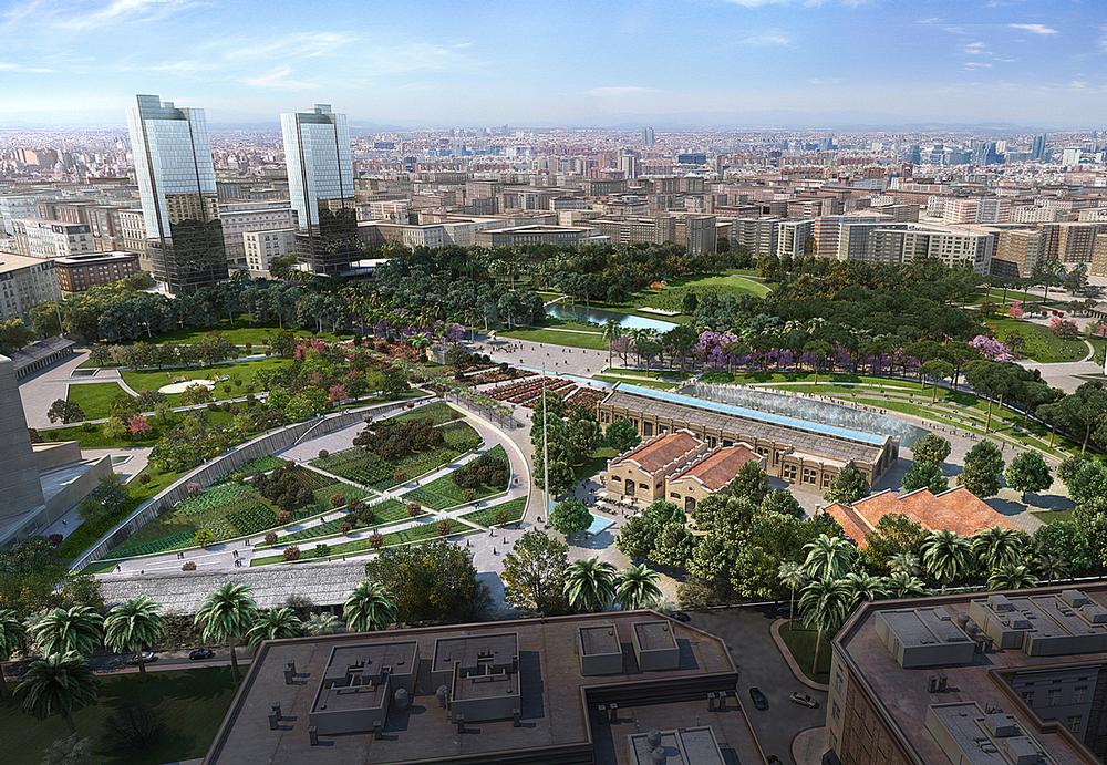 The Valencia Parque Central project is approaching completion